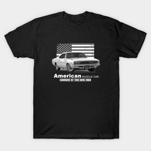 Charger RT 426 Hemi American Muscle Car 60s 70s Old is Gold T-Shirt